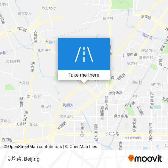 良坨路 map