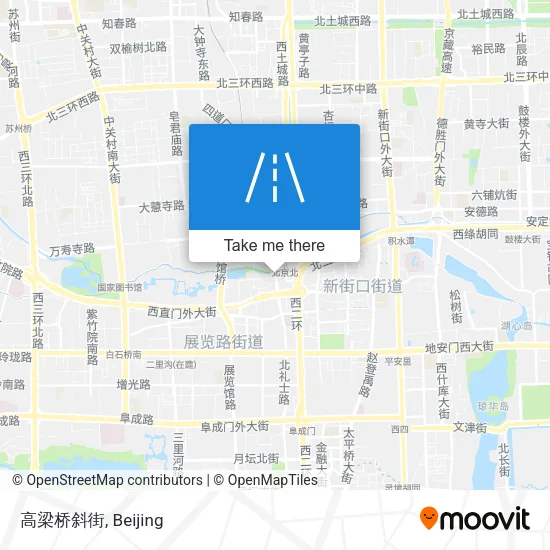 高梁桥斜街 map