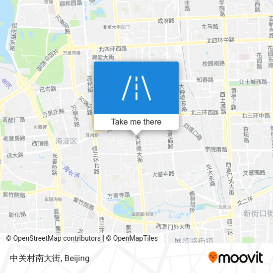 中关村南大街 map