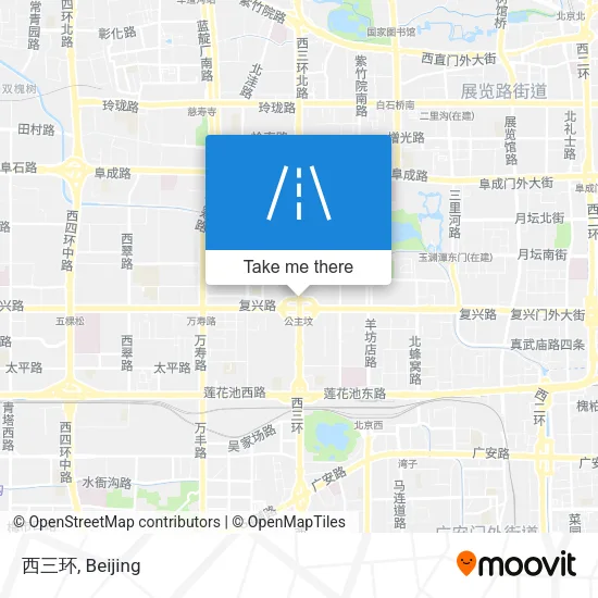 西三环 map
