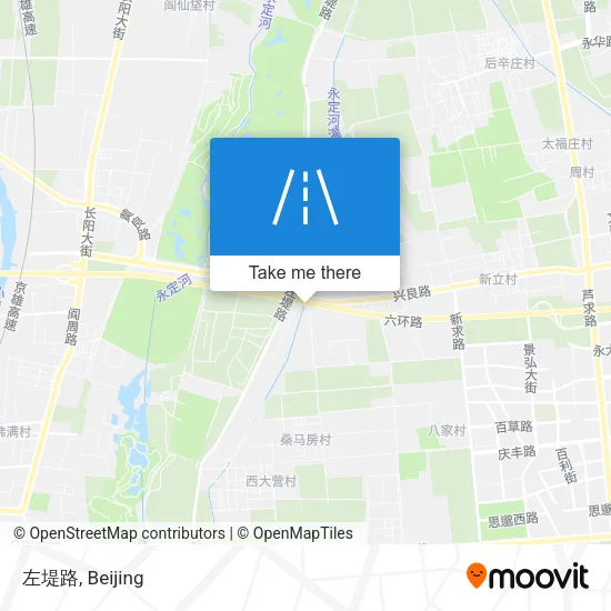 左堤路 map