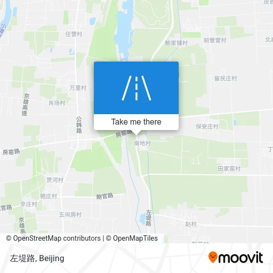 左堤路 map