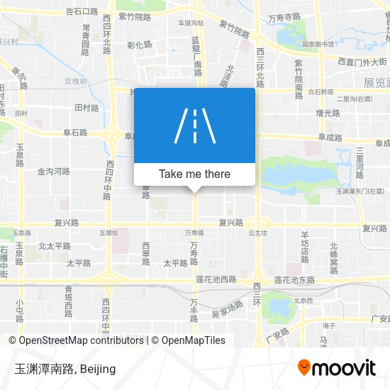 玉渊潭南路 map