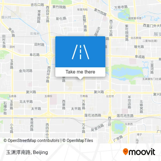玉渊潭南路 map