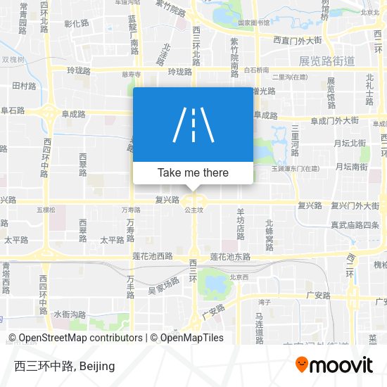 西三环中路 map
