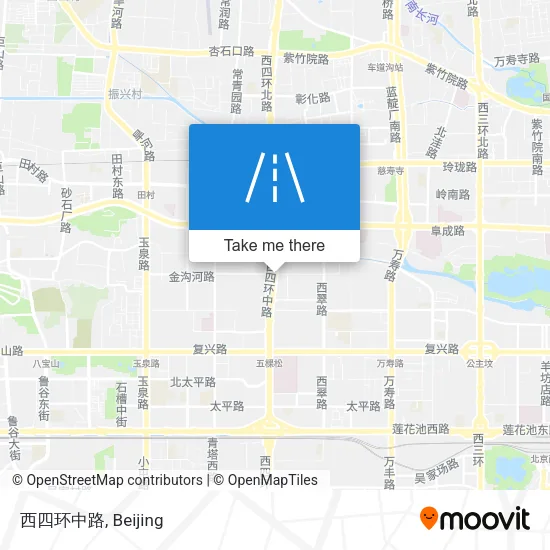 西四环中路 map