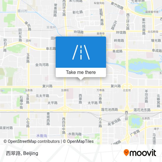 西翠路 map