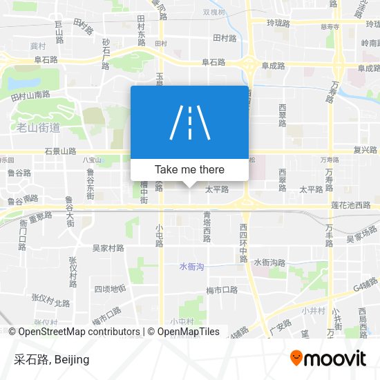 采石路 map