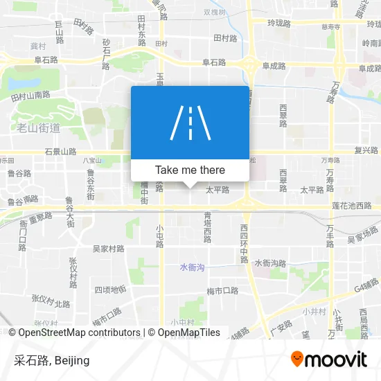 采石路 map