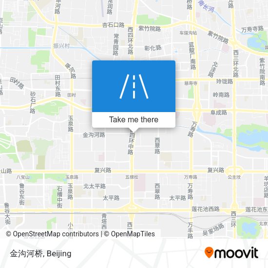金沟河桥 map