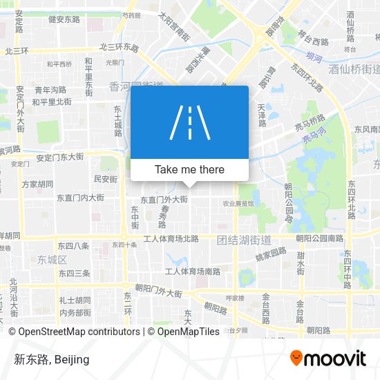 新东路 map
