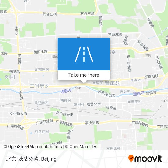 北京-塘沽公路 map