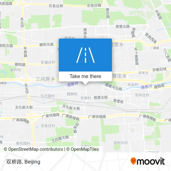 双桥路 map