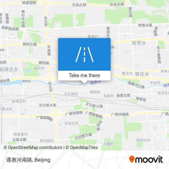 通惠河南路 map