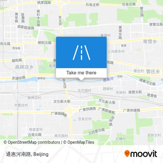 通惠河南路 map