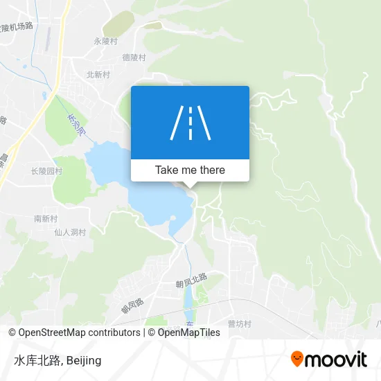 水库北路 map