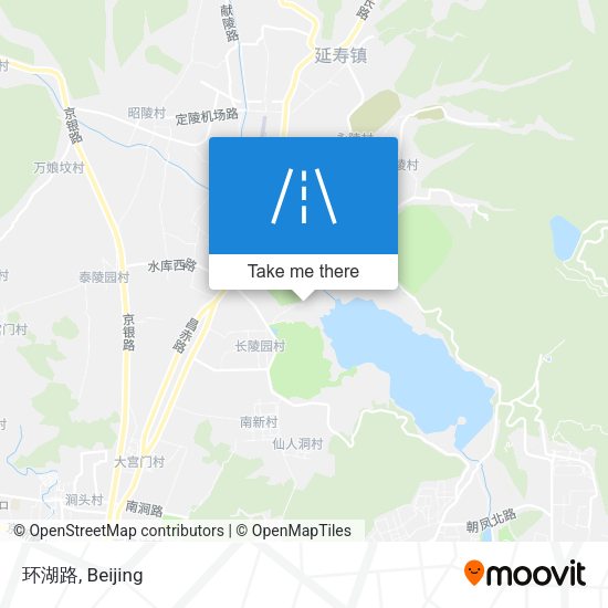 环湖路 map