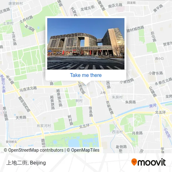 上地二街 map