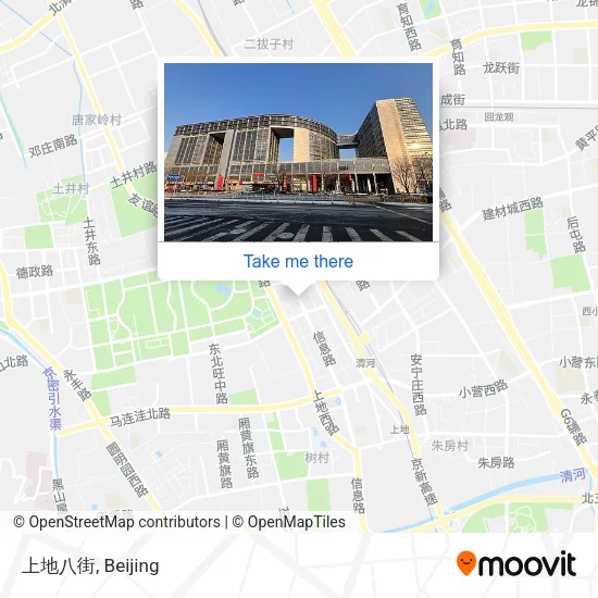 上地八街 map
