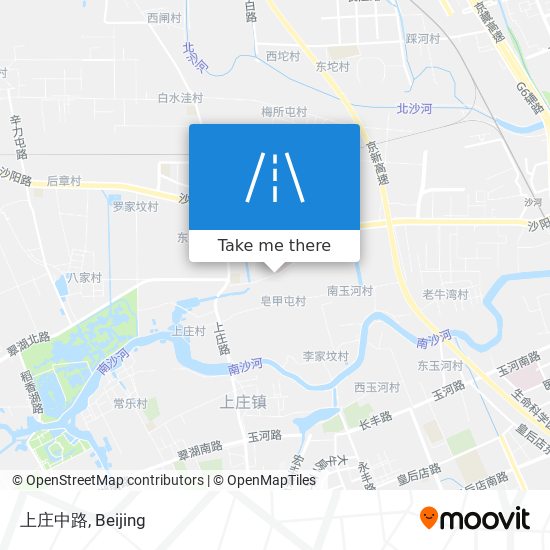 上庄中路 map
