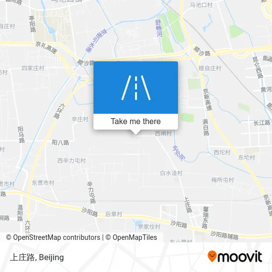 上庄路 map