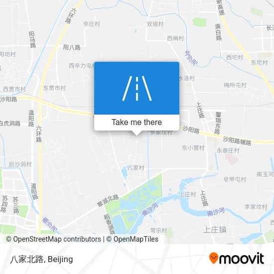 八家北路 map
