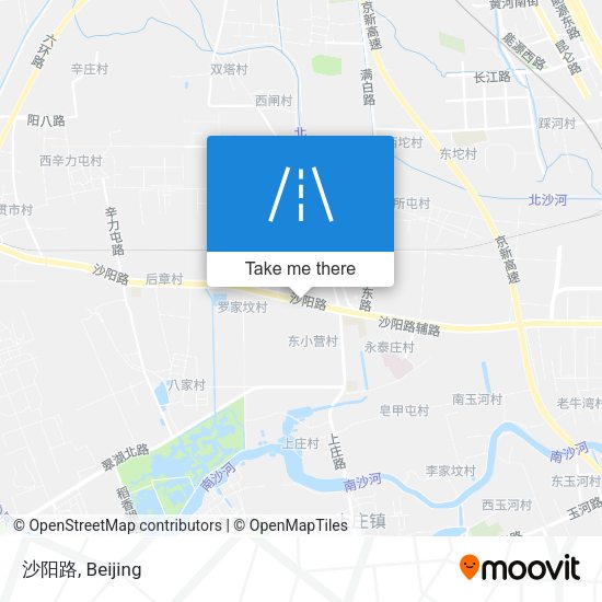 沙阳路 map