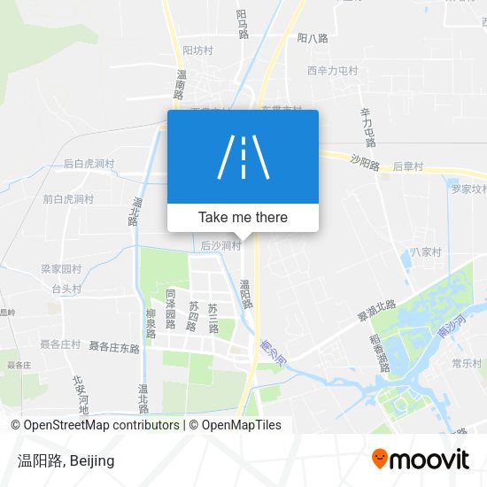 温阳路 map