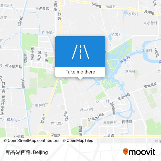 稻香湖西路 map