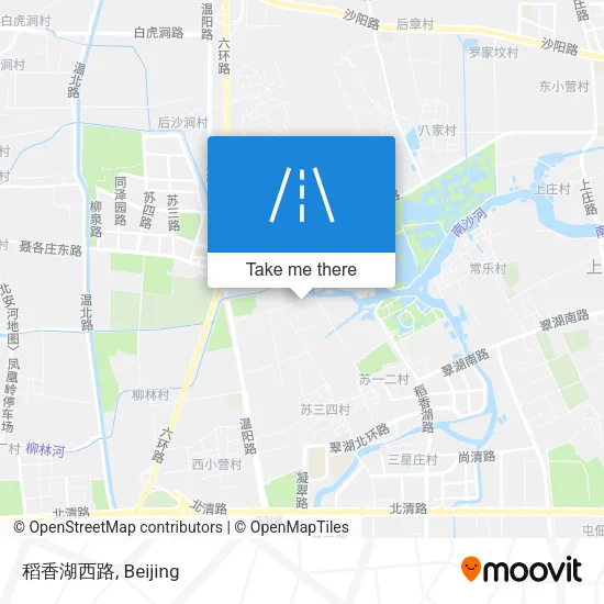 稻香湖西路 map
