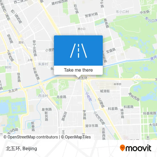 北五环 map