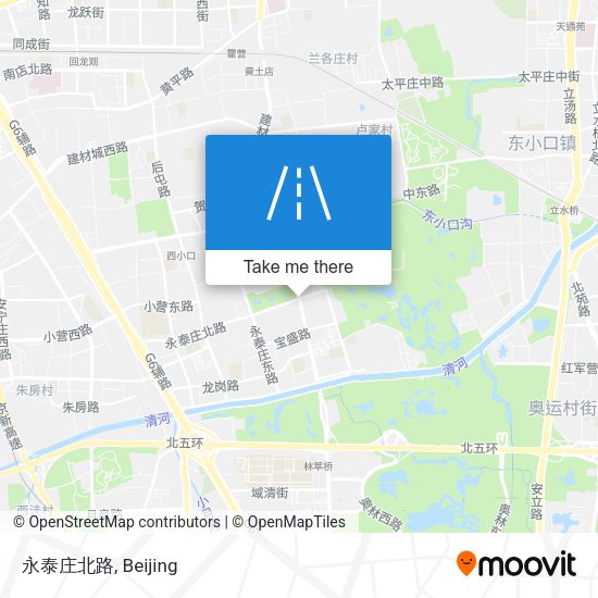 永泰庄北路 map