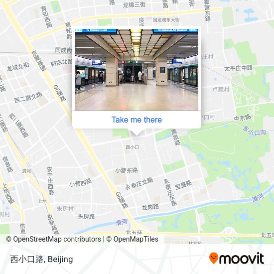 西小口路 map
