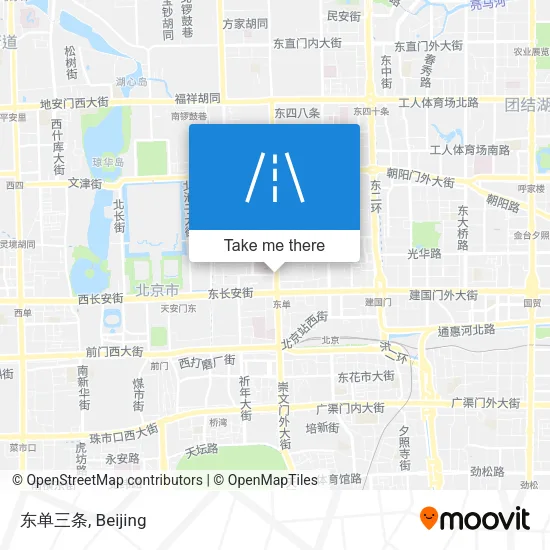 东单三条 map
