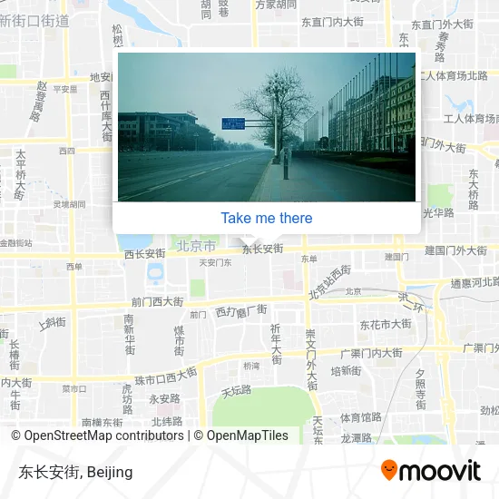 东长安街 map