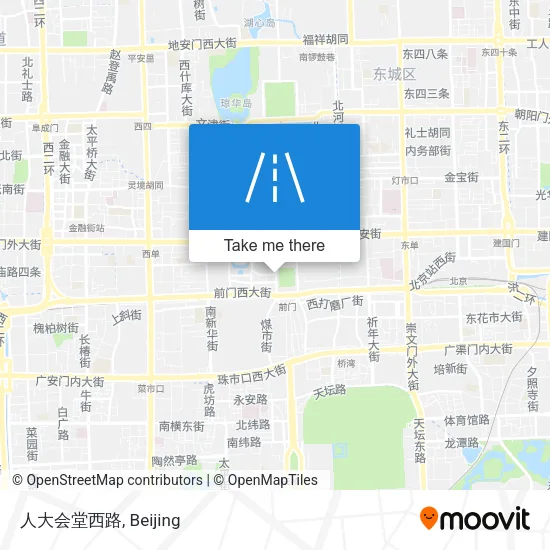 人大会堂西路 map