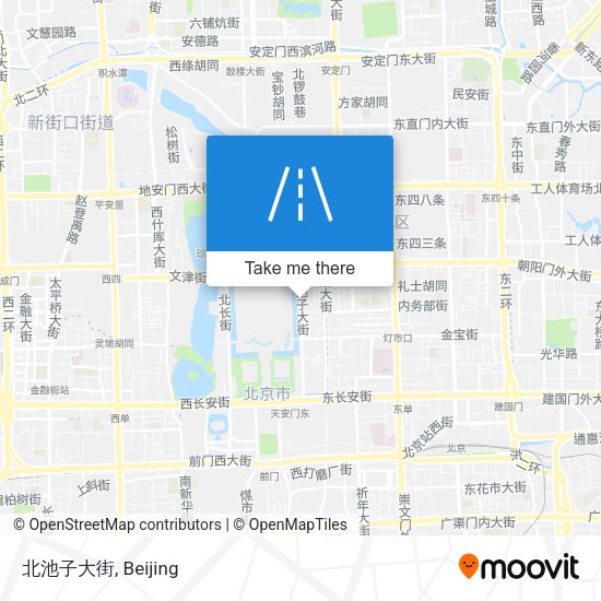 北池子大街 map