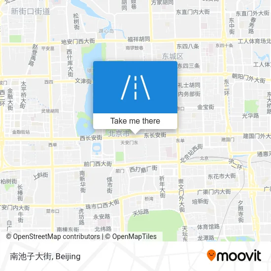 南池子大街 map