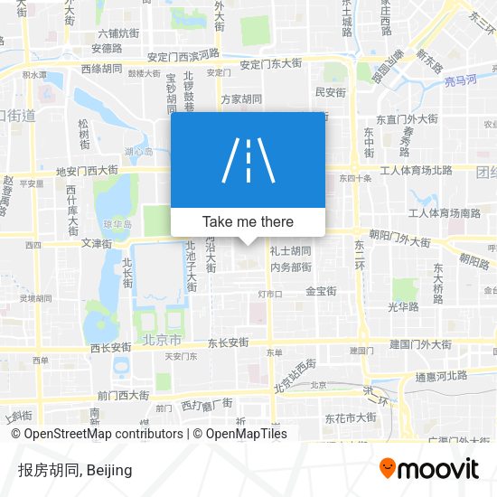 报房胡同 map