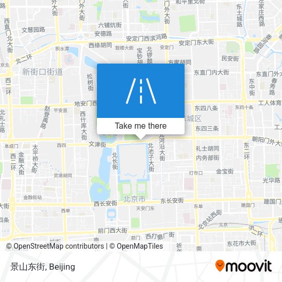 景山东街 map