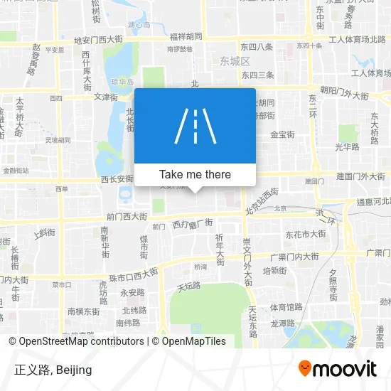 正义路 map