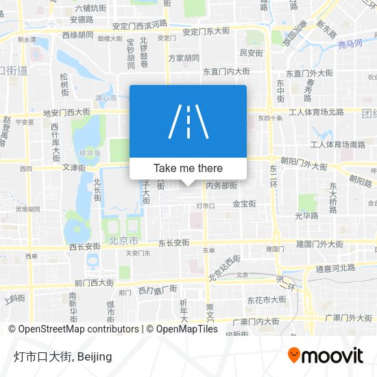 灯市口大街 map