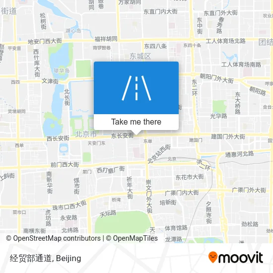 经贸部通道 map