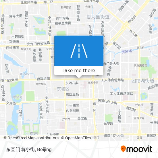 东直门南小街 map