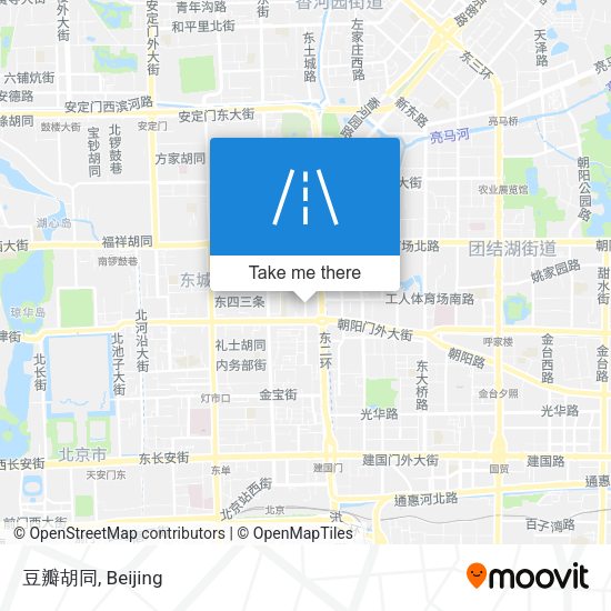 豆瓣胡同 map