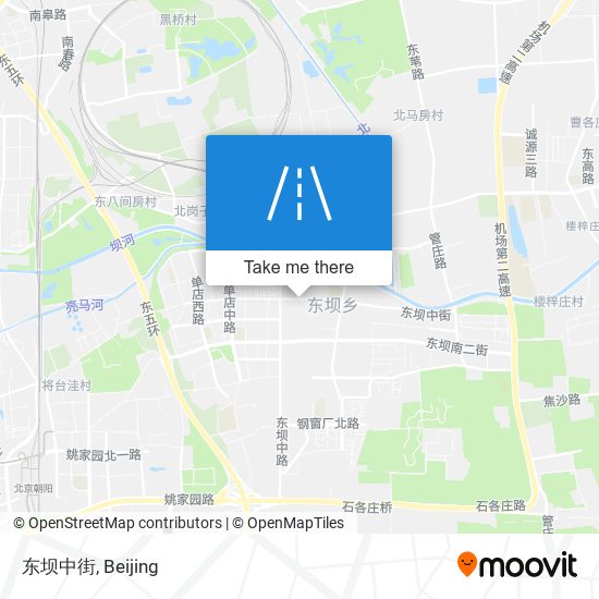 东坝中街 map