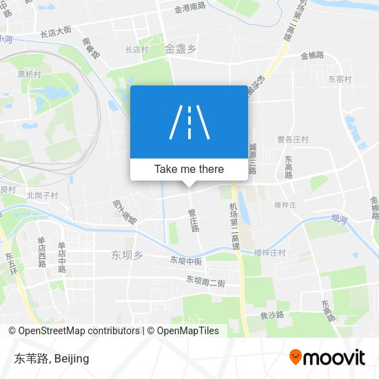 东苇路 map