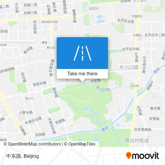 中东路 map