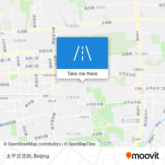 太平庄北街 map