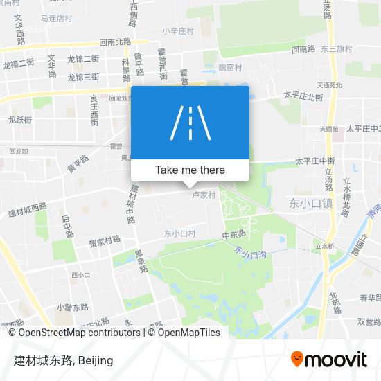 建材城东路 map
